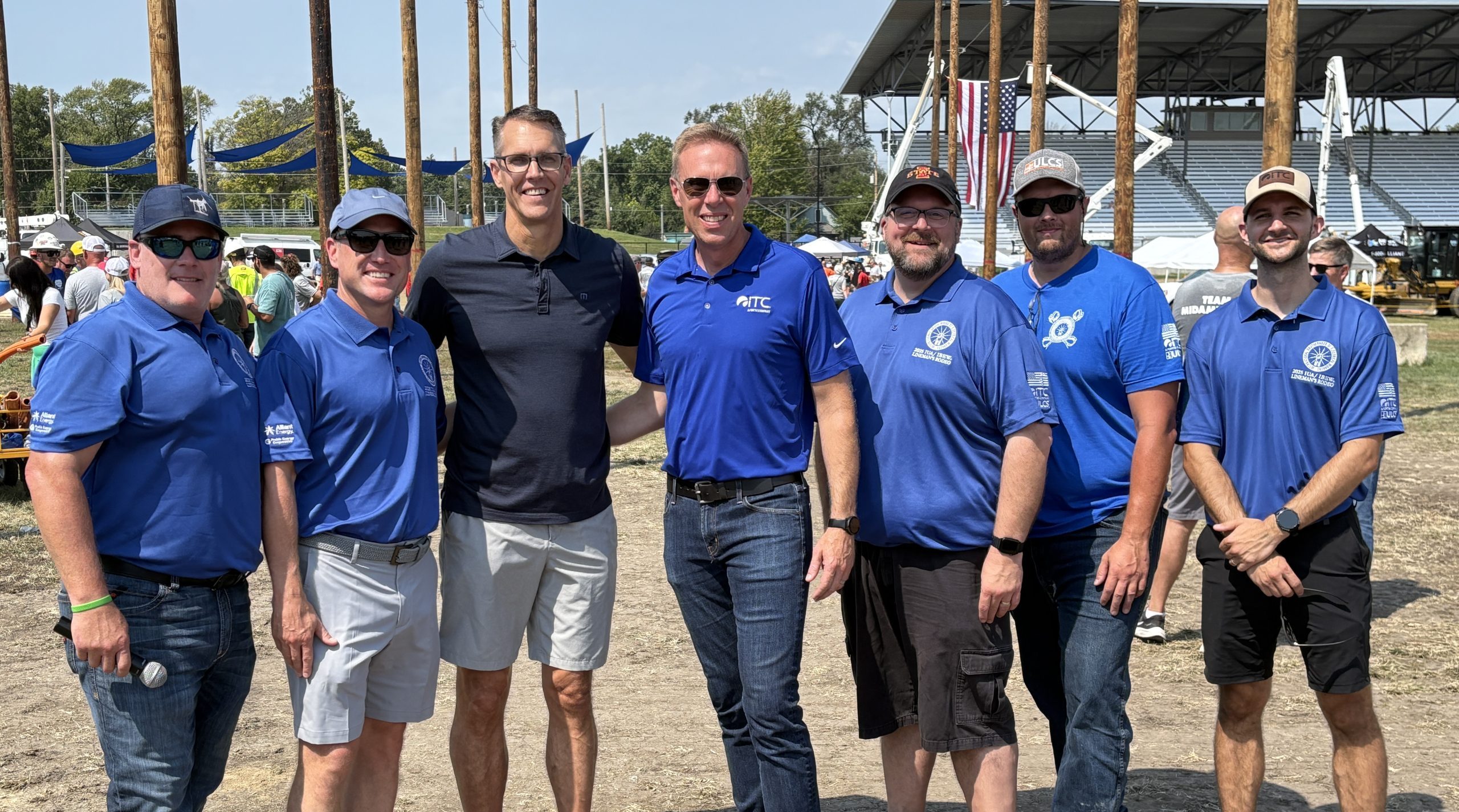 ITC Midwest Team Participates in Iowa Lineman Rodeo